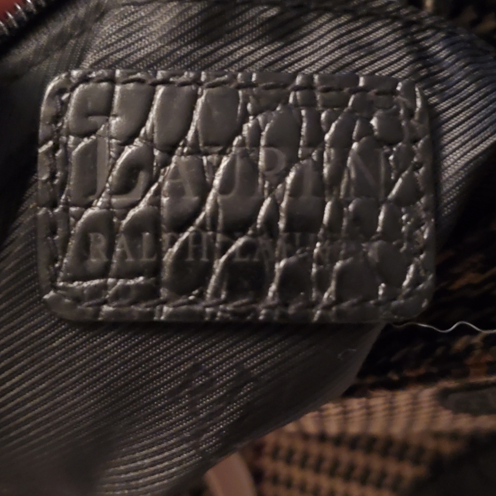 ××SOLD×× Lauren by Ralph Lauren plaid shoulder bag - Picture 11 of 12